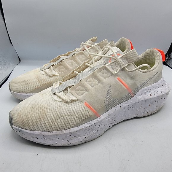 Nike Crater Impact Mens Size 14 White Summit White Platinum Tint DB2477-100 - Picture 4 of 13